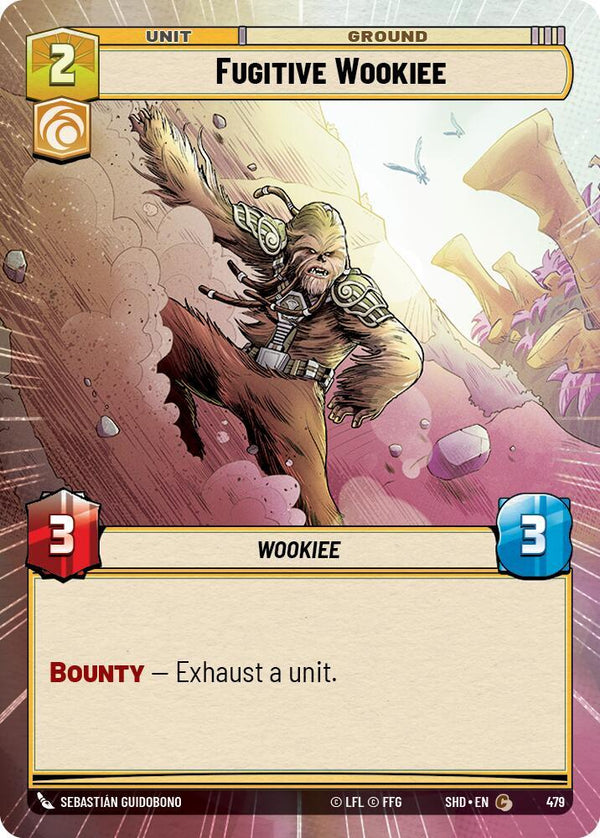 Fugitive Wookiee (Hyperspace) - Star Wars Unlimited