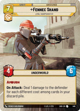 Fennec Shand - Loyal Sharpshooter (Hyperspace) - Star Wars Unlimited
