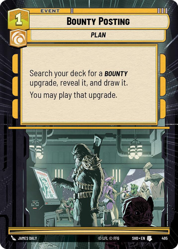 Bounty Posting (Hyperspace) - Star Wars Unlimited