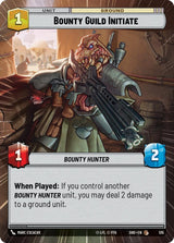 Bounty Guild Initiate (Hyperspace) - Star Wars Unlimited