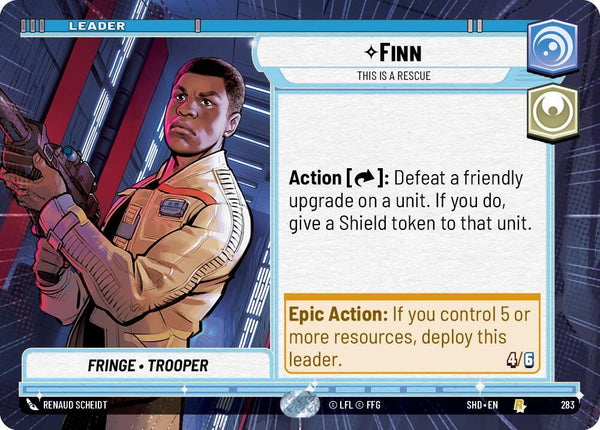 Finn - This is a Rescue (Hyperspace) - Star Wars Unlimited