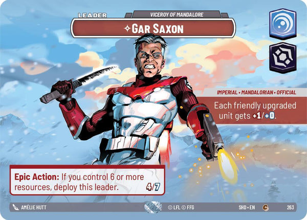 Gar Saxon - Viceroy of Mandalore (Showcase) - Star Wars Unlimited