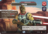 Bossk - Hunting His Prey (Showcase) - Star Wars Unlimited