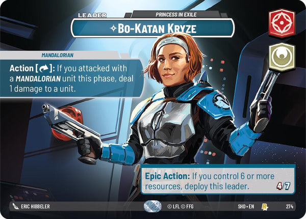 Bo-Katan Kryze - Princess in Exile (Showcase) - Star Wars Unlimited