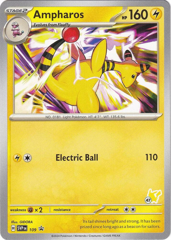 Ampharos - Pikachu 47 - Pokémon