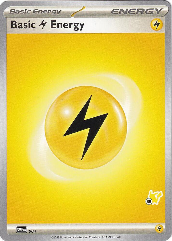 Basic Lightning Energy - Pikachu 35 - Pokémon
