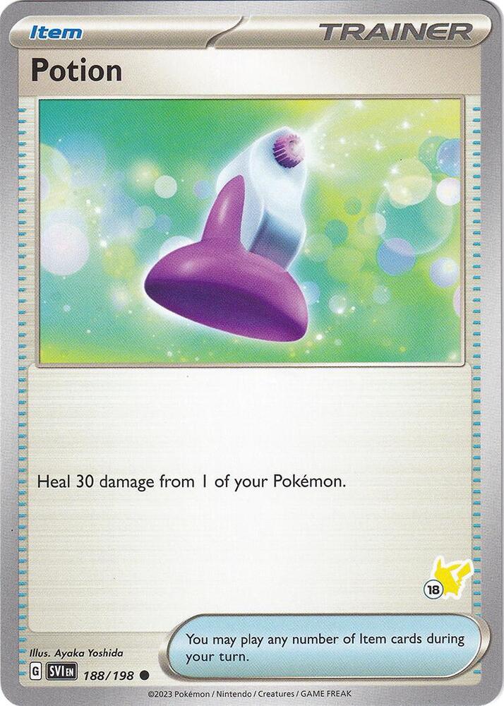 Potion - Pikachu 18