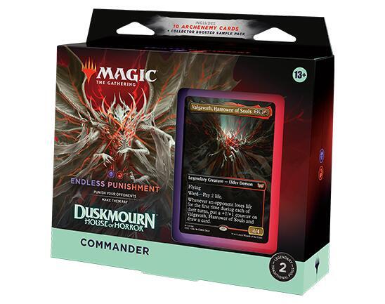 Duskmourn: House of Horror Commander Deck - Endless Punishment - Magic: The Gathering