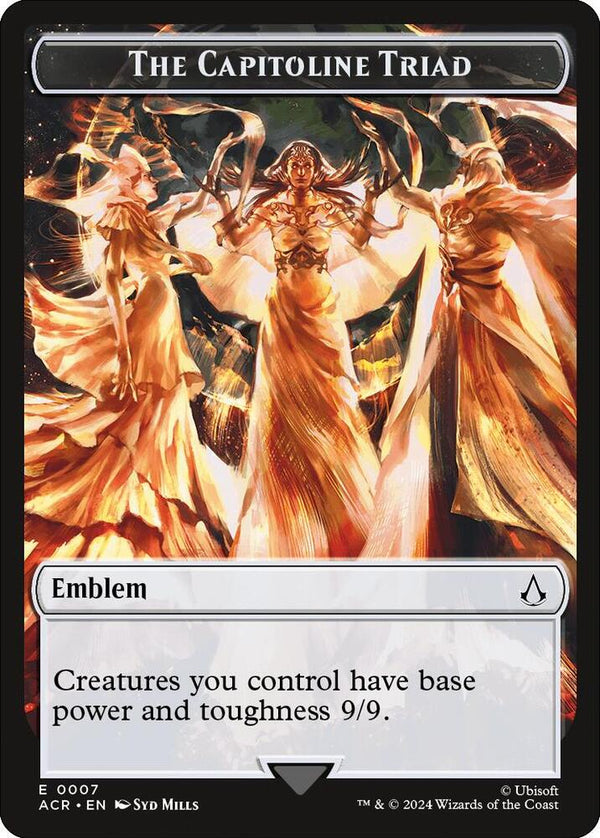 Emblem - The Capitoline Triad - Magic: The Gathering