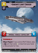 Gideon's Light Cruiser - Dark Troopers' Station (Hyperspace) - Star Wars Unlimited