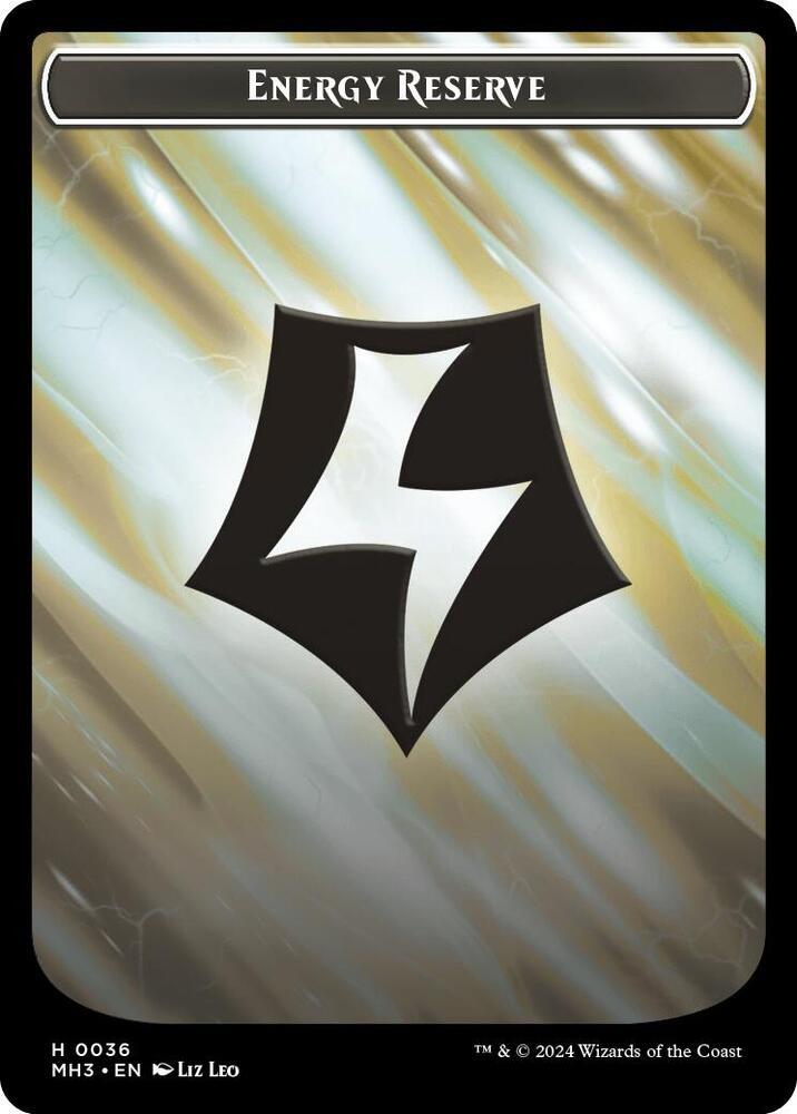 Energy Reserve (Ripple Foil) // Servo Double-Sided Token