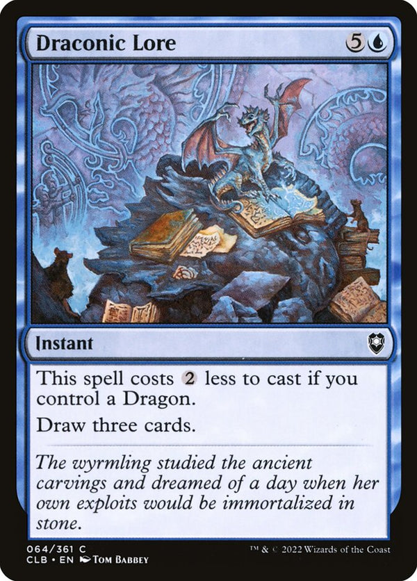 Draconic Lore - Magic: The Gathering