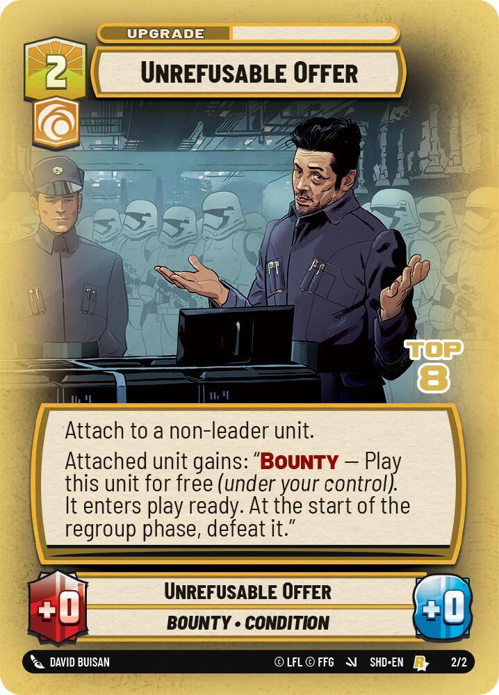 Unrefusable Offer (Top 8)