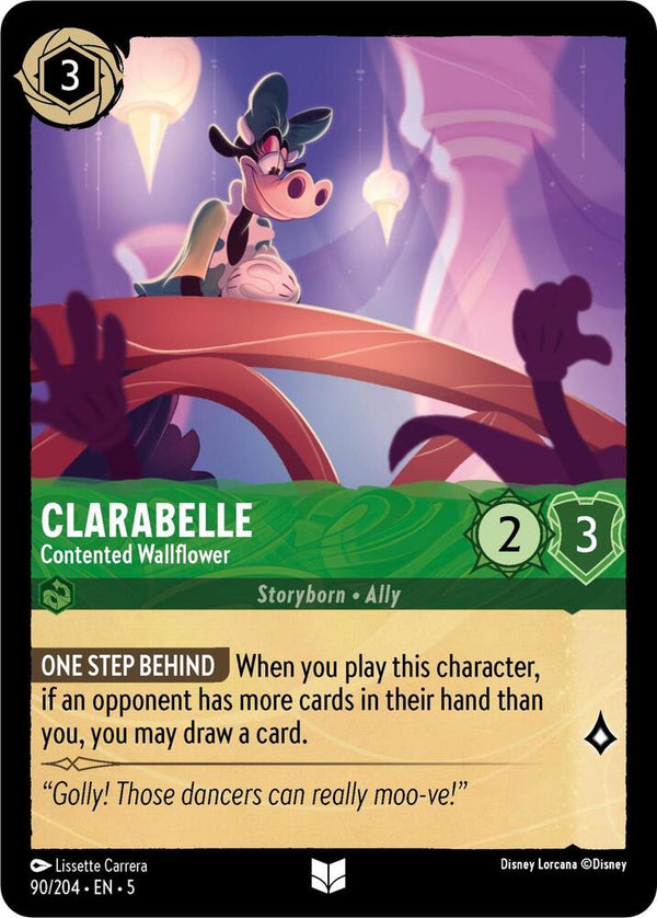 Clarabelle - Contented Wallflower - Disney Lorcana