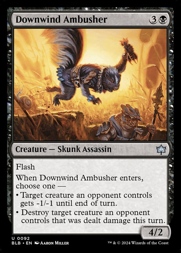 Downwind Ambusher - Magic: The Gathering