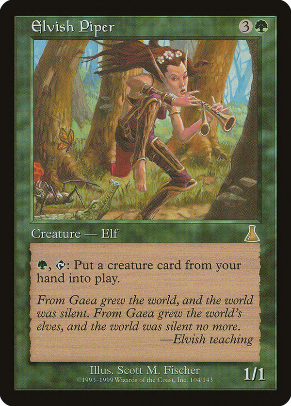Elvish Piper - Magic: The Gathering