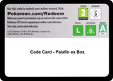 Code Card - Palafin ex Box - Pokémon