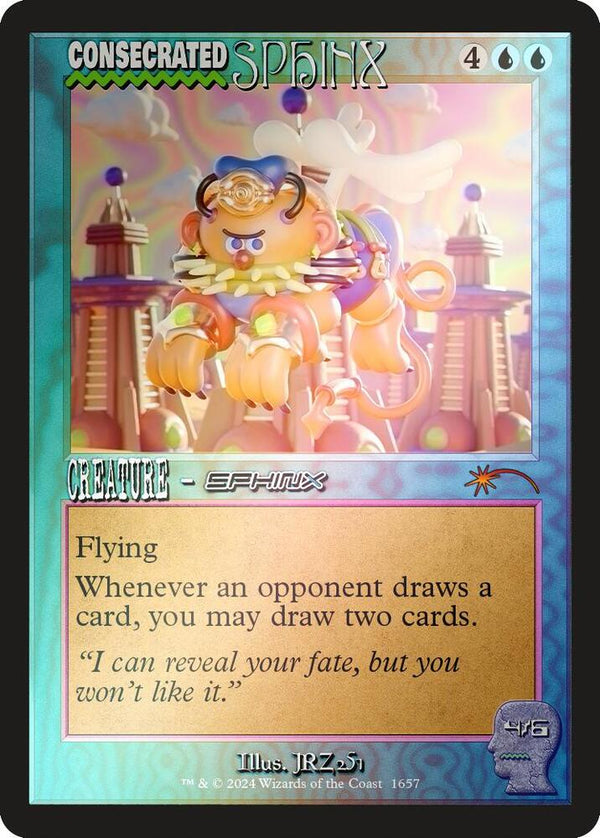 Consecrated Sphinx (1657) (Rainbow Foil) - Magic: The Gathering