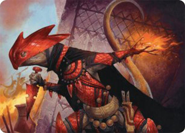 Cindering Cutthroat Art Card - Magic: The Gathering