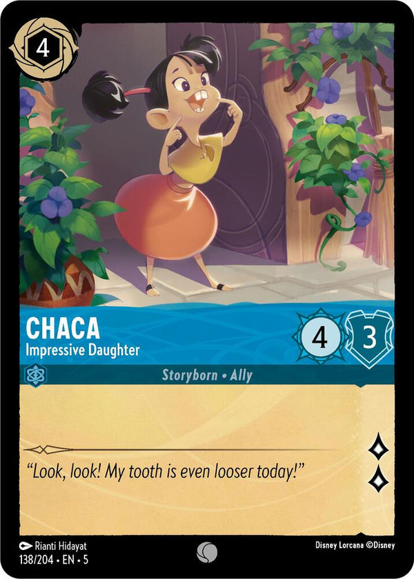 Chaca - Impressive Daughter - Disney Lorcana