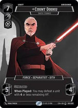 Count Dooku - Darth Tyranus - Star Wars Unlimited