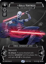 Asajj Ventress - Count Dooku's Assassin - Star Wars Unlimited