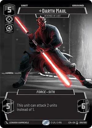 Darth Maul - Revenge at Last - Star Wars Unlimited