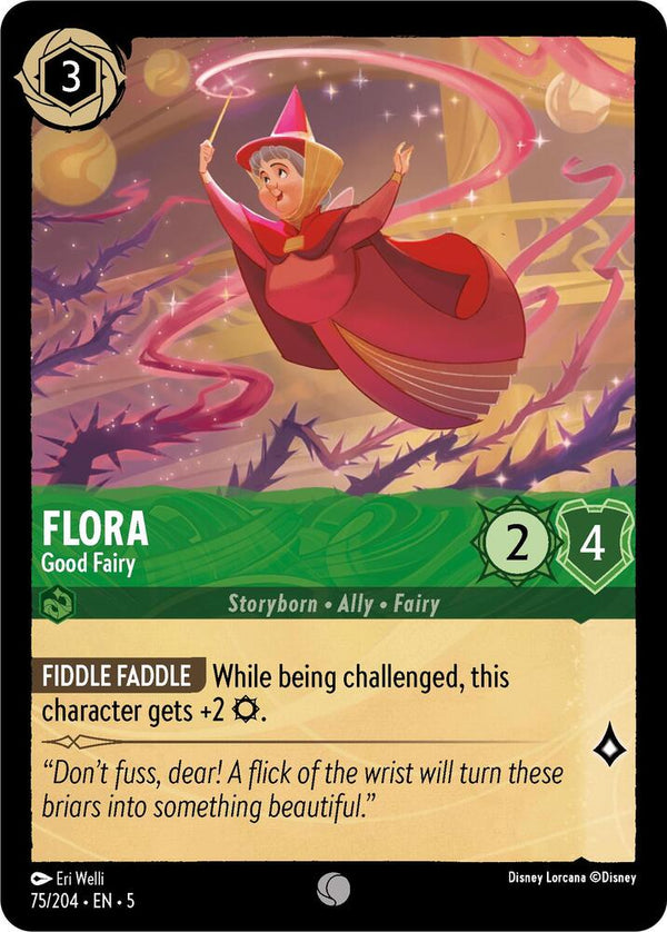 Flora - Good Fairy - Disney Lorcana