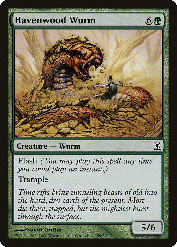 Havenwood Wurm - Magic: The Gathering