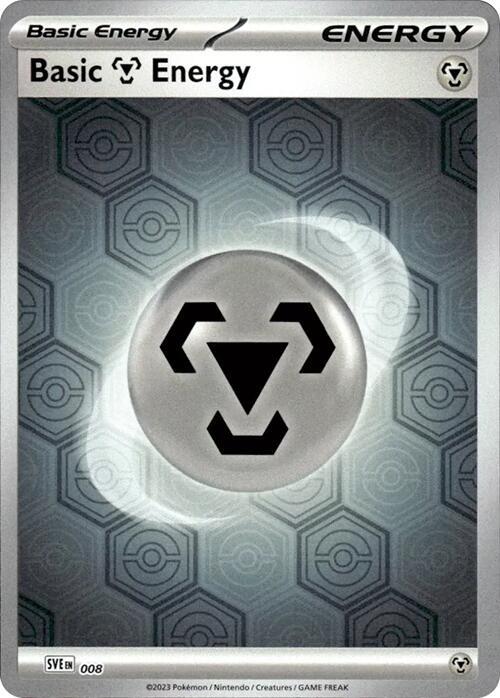 Basic Metal Energy (Reverse Holofoil) - Pokémon