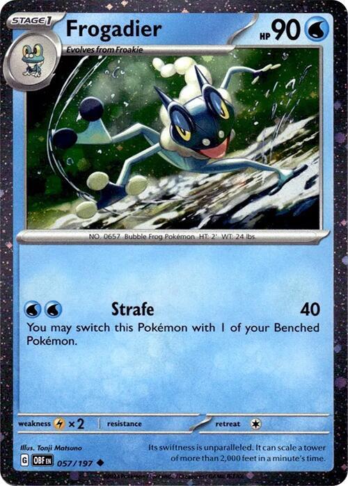 Frogadier - 057/197 (Cosmos Holo) - Pokémon