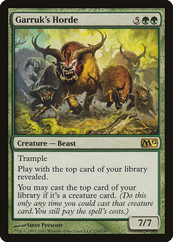 Garruk's Horde - Magic: The Gathering