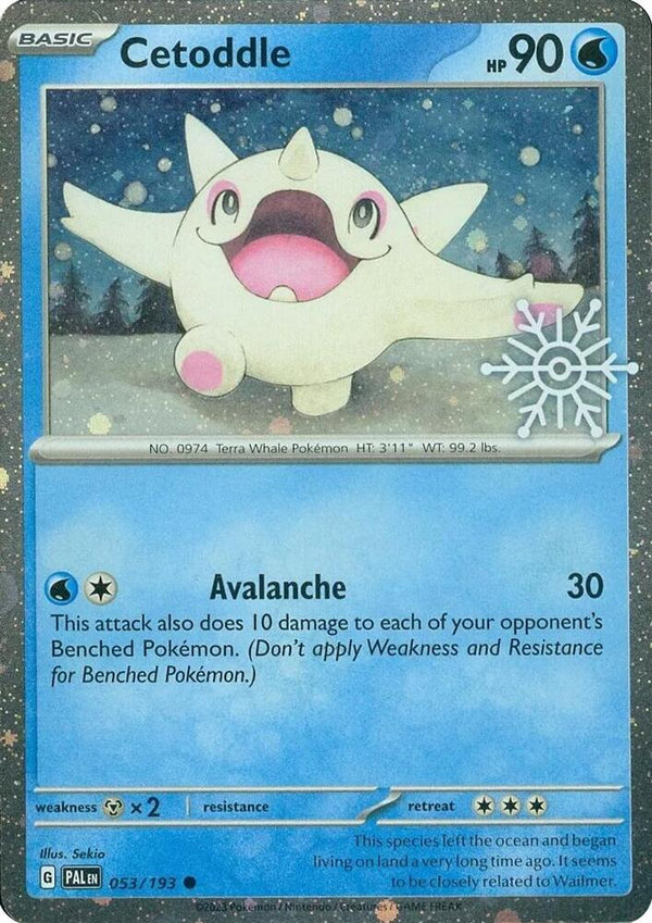 Cetoddle - 053/193 (Holiday Calendar) - Pokémon
