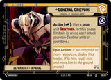 General Grievous - General of the Droid Armies - Star Wars Unlimited