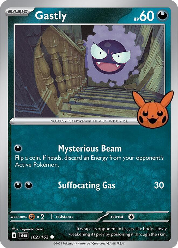 Gastly - 102/162 - Pokémon