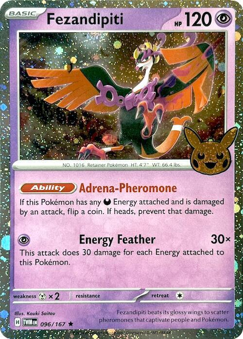 Fezandipiti (Cosmos Holo) - Pokémon