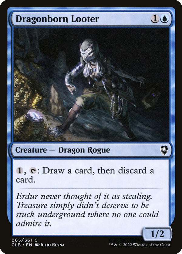 Dragonborn Looter - Magic: The Gathering