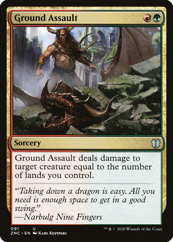 Ground Assault - Magic: The Gathering