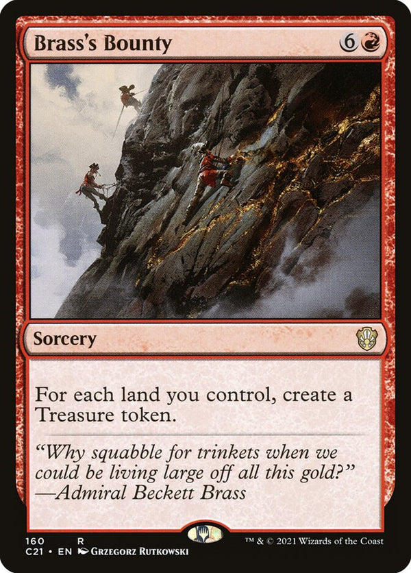 Brass's Bounty - Magic: The Gathering