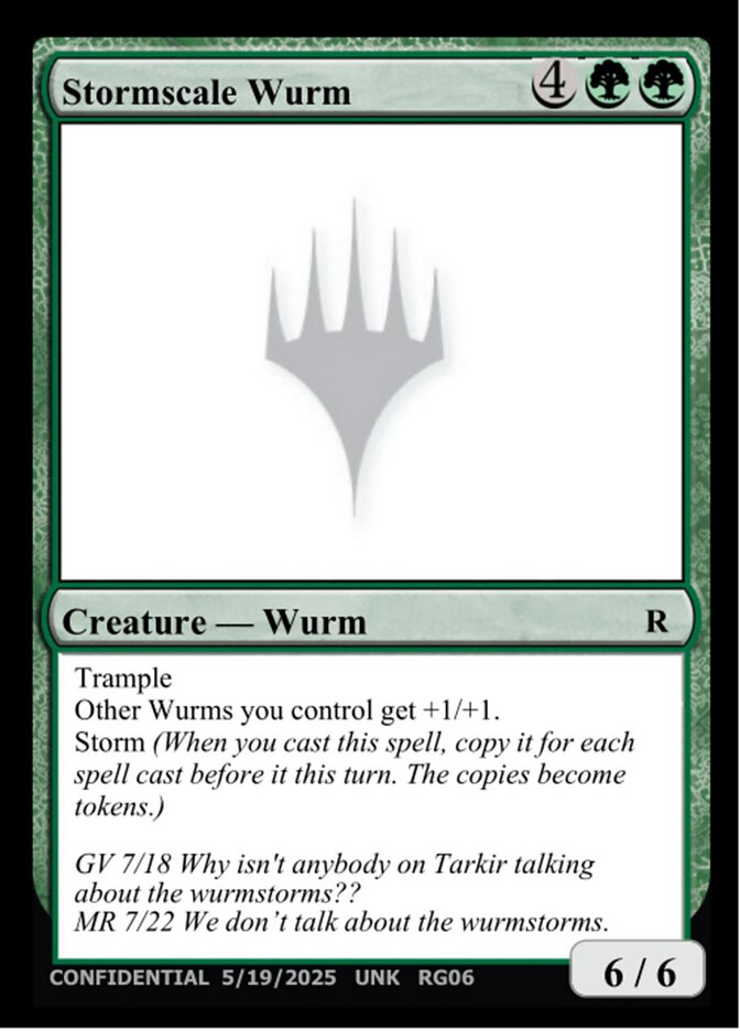 Stormscale Wurm