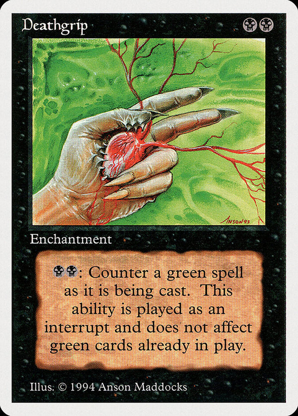 Deathgrip - Magic: The Gathering