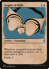 Goggles of Night (Showcase) - Magic: The Gathering