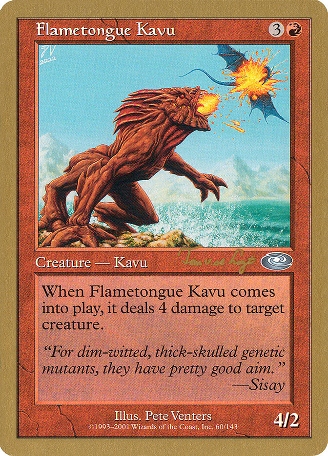 Flametongue Kavu - 2001 Tom van de Logt (PLS)