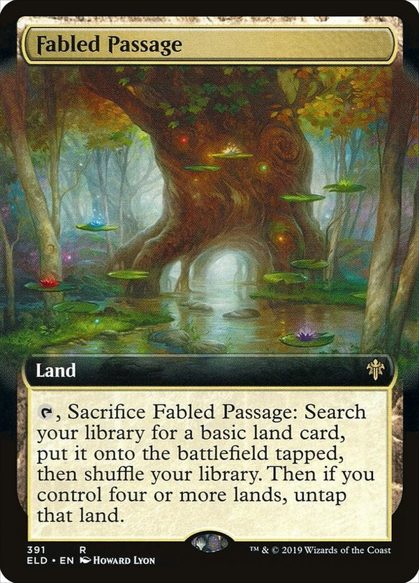Fabled Passage (Extended Art) - Magic: The Gathering
