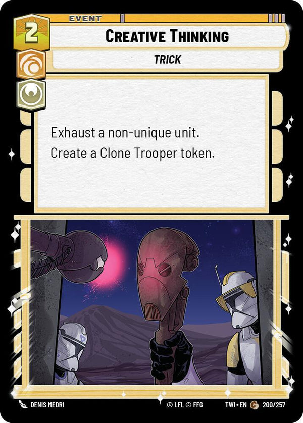 Creative Thinking - Star Wars Unlimited