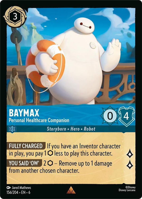Baymax - Personal Healthcare Companion - Disney Lorcana