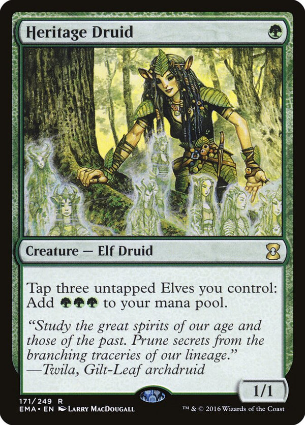 Heritage Druid - Magic: The Gathering