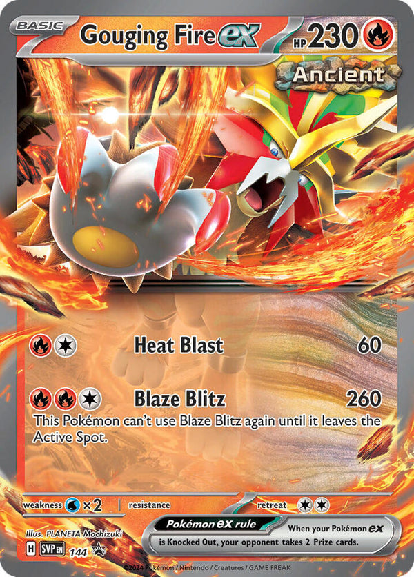 Gouging Fire ex - 144 - Pokémon