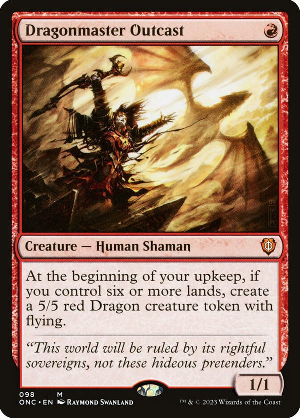 Dragonmaster Outcast - Magic: The Gathering