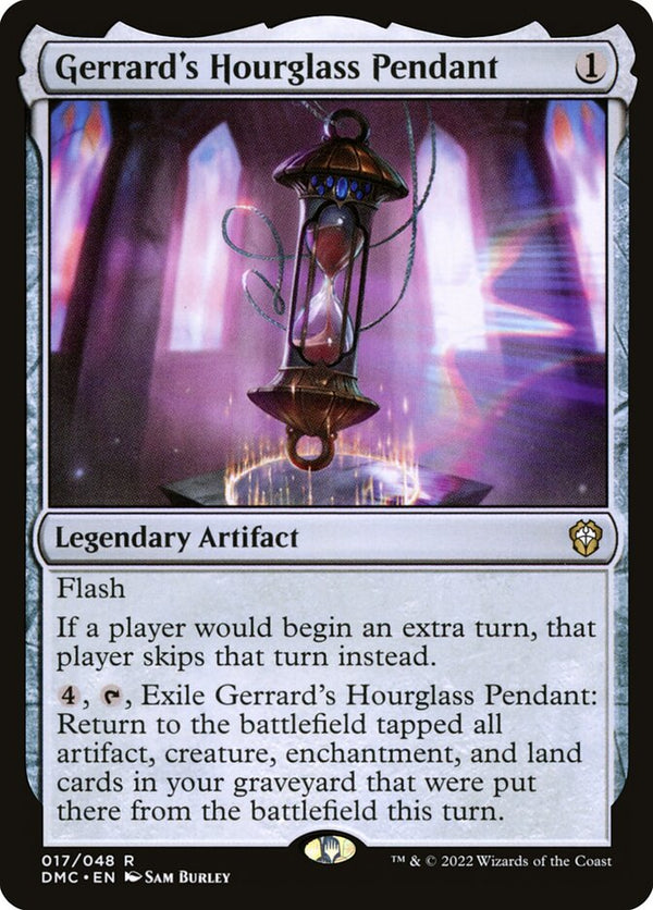Gerrard's Hourglass Pendant - Magic: The Gathering